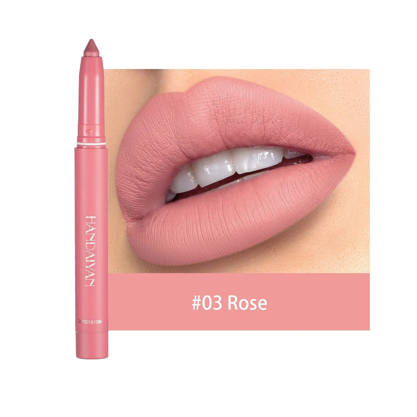 12 Color Matte Nude Lip Liner 