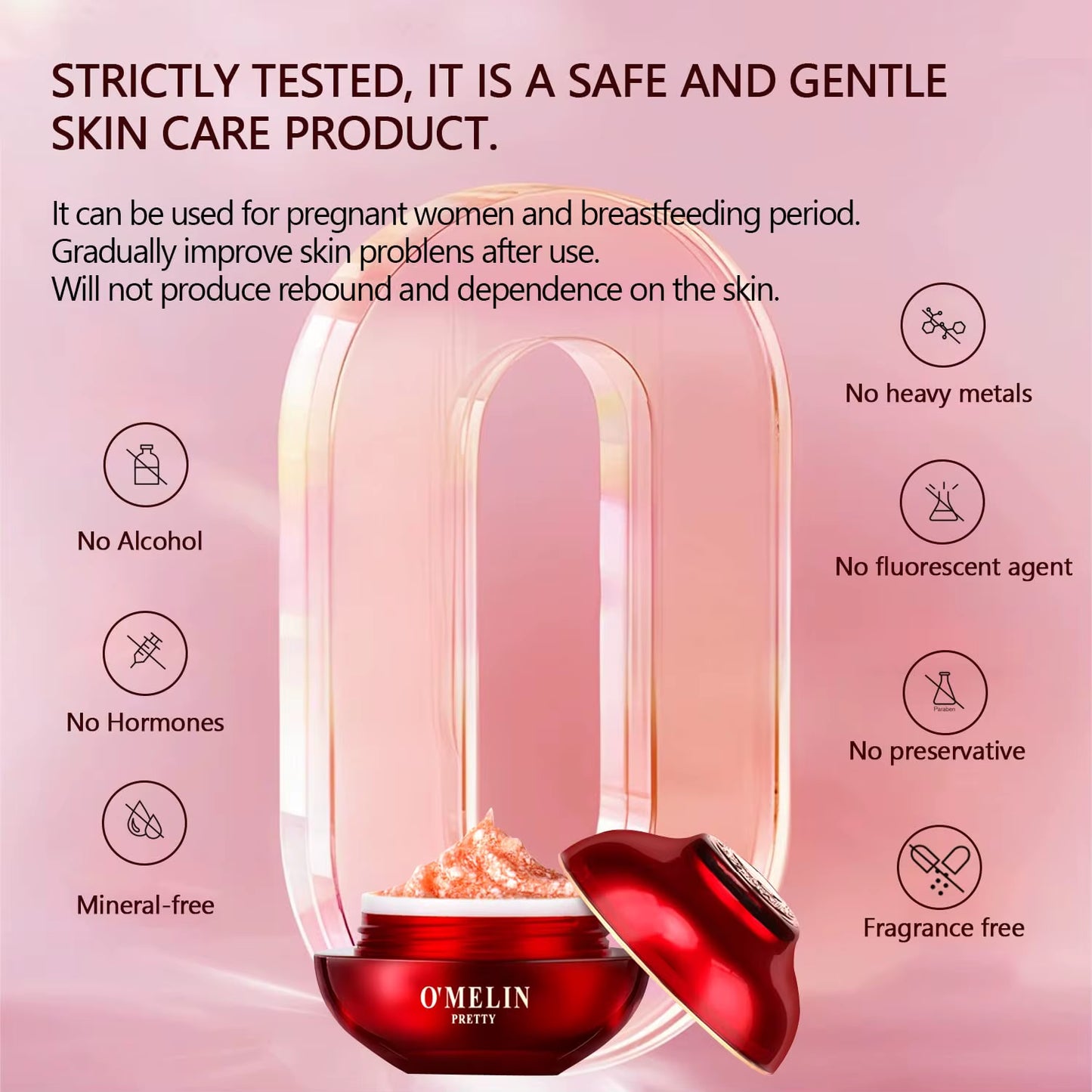 2Pcs Retinol Placenta Royal Dragon Blood Cream Skincare Face Repairs Skin Firm Anti-Wrinkle Cream