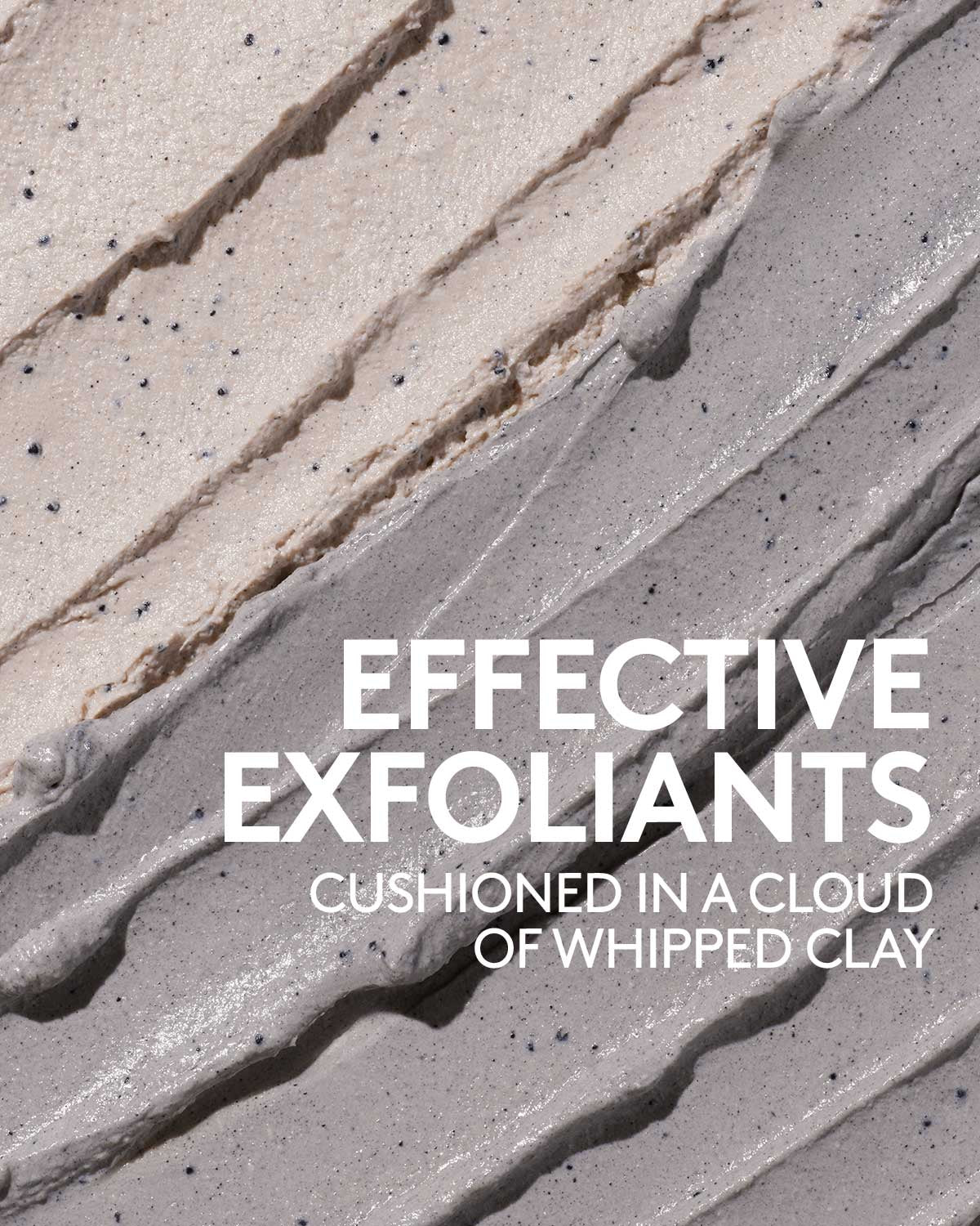 Cookies N Clean Whipped Clay Intensive Pore + Blackhead Face Scrub and Volcanic Sand + Charcoal