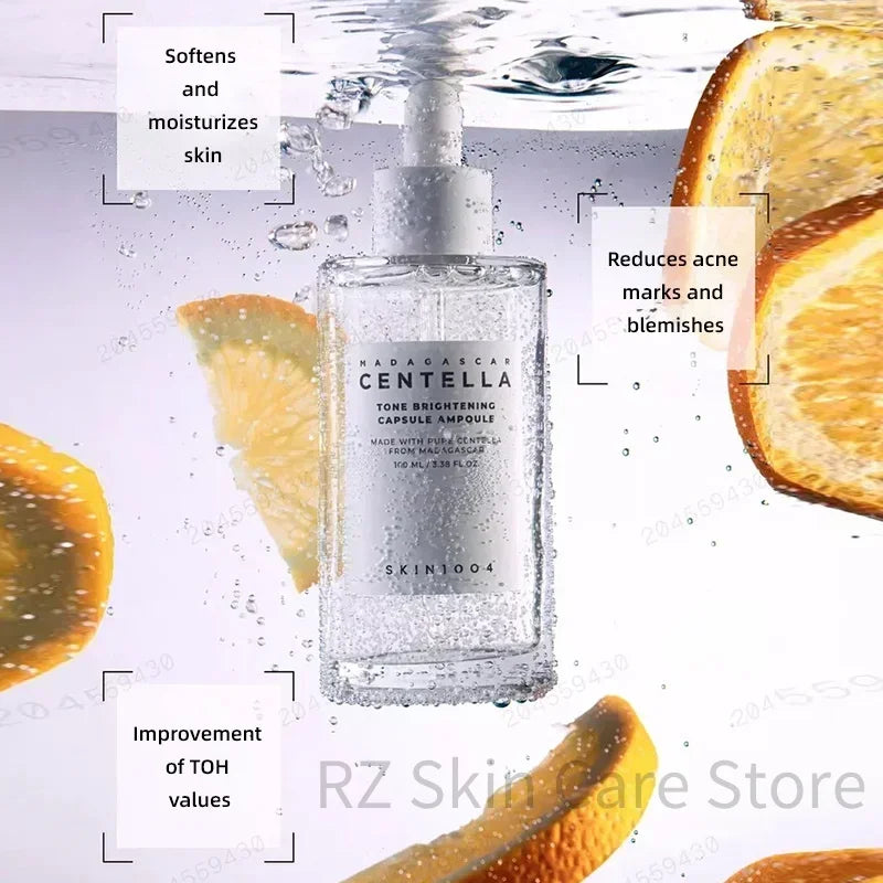 SKIN1004 Textured Ampoule Madagascar Centella Skincare Essence Korean Brightens Face Care Asiatica Whitening Serum Cleansing Oil