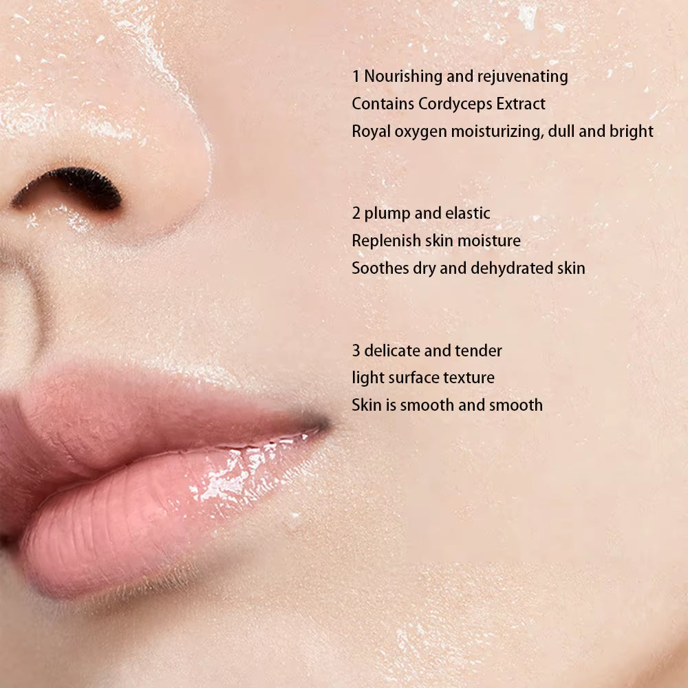 40Ml Rose Squalane Soothing Essence Oil Facial Care Tightening Moisturizing Brightening Face Serum Korean Skincare Products