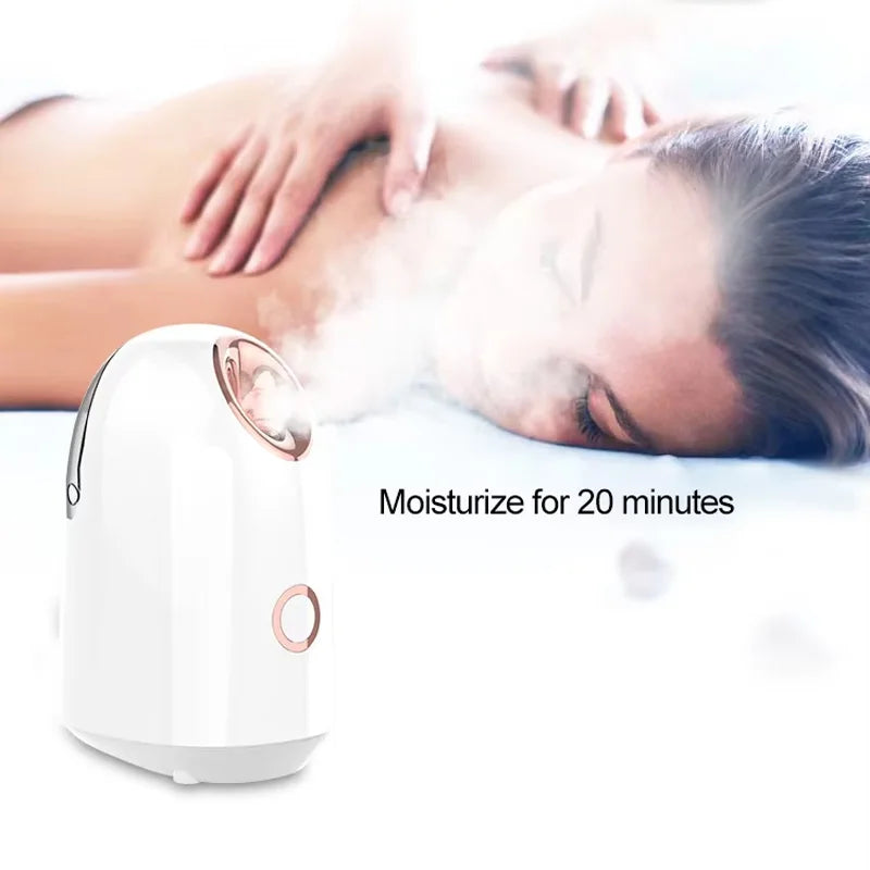 Hot Skincare Facial Steamer Beauty Device for Face Hydration,Pore Cleansing,Nano Steam with Deep Penetration