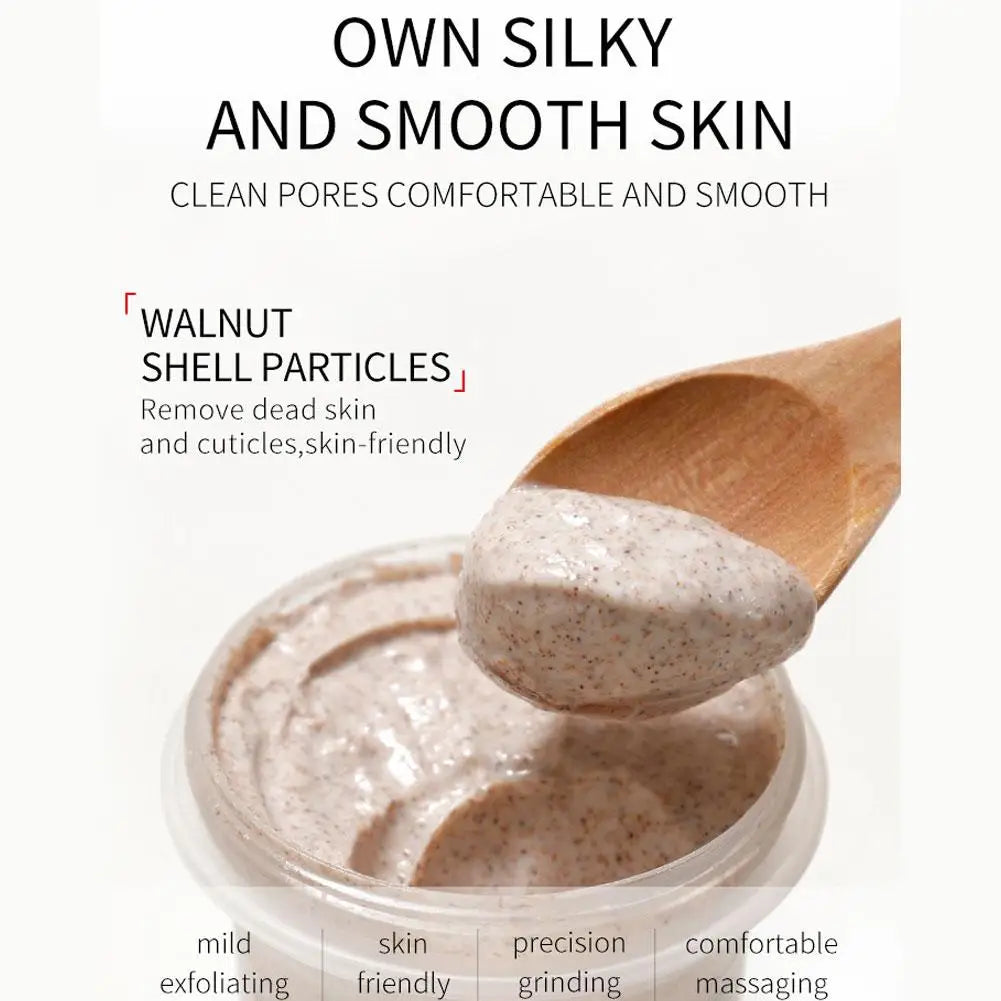100G Exfoliating Scrub Deep Cleansing Face Scrub Hydrating Scrubs Chicken Skin Whitening Peeling D7L8